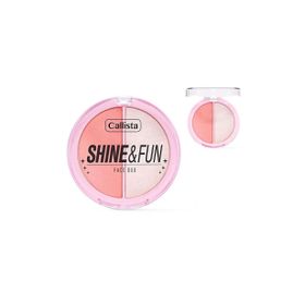 Callista Shine Fun Face Duo 110 Party Gang Allık ve Aydınlatıcı Paleti