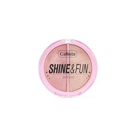 Callista Shine Fun Face Duo 130 Shine Squad Allık ve Aydınlatıcı Paleti