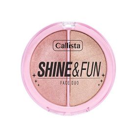 Callista Shine Fun Face Duo 130 Shine Squad Allık ve Aydınlatıcı Paleti