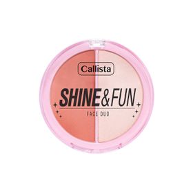 Callista Shine Fun Face Duo 140 Good Company Allık ve Aydınlatıcı Paleti