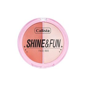 Callista Shine Fun Face Duo 140 Good Company Allık ve Aydınlatıcı Paleti