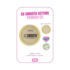 Callista So Smooth Setting Powder Nude Pudra 02 Going Bananas Makyaj Sabitleyici