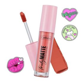 Callista Truly Matte Liquid Lipstick 403 Rose Harmony Nude Mat Likit Ruj