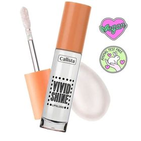 Callista Vivid Shine Lipgloss 100 Crystal Clear Şeffaf Nemlendiricili Dudak Parlatıcısı