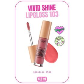 Callista Vivid Shine Lipgloss 103 Sugarland Berry Pembe Nemlendiricili Dudak Parlatıcısı