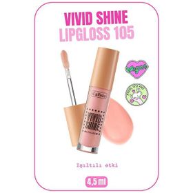 Callista Vivid Shine Lipgloss 105 Sugar Baby Pembe Nemlendiricili Dudak Parlatıcısı