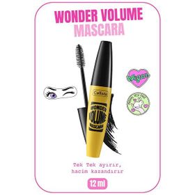 Callista Wonder Volume Mascara Siyah Hacim ve Kıvırma Etkili Maskara