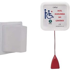 Callsys Engelli WC Banyo Butonu Acil Yardım İpli Çağrı Seti