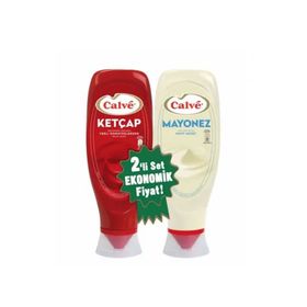 Calve 2'li 600 gr Ketçap + 540 gr Mayonez