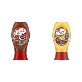 Calve BBQ Sos 290 gr + 240 gr Cheddar Sos