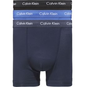 Calvin Klein 0000U2662G Mavi S 3'lü Erkek Boxer