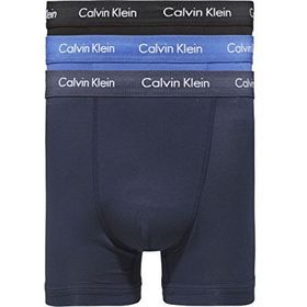 Calvin Klein 0000U2662G Mavi S 3'lü Erkek Boxer