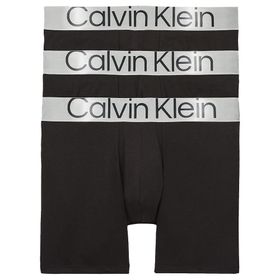 Calvin Klein 000NB1770A Siyah S 3'lü Erkek Boxer