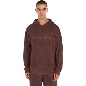 Calvin Klein 000NM2454E L/S Hoodie Kahverengi Erkek Sweatshirt