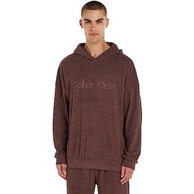 Calvin Klein 000NM2454E L/S Hoodie Kahverengi Erkek Sweatshirt