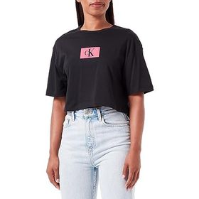 Calvin Klein 000QS6946E S/S Crew Neck Siyah Kadın T-shirt
