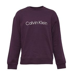 Calvin Klein 40HM230-501 Shadow Purple Mor Erkek Sweatshirt