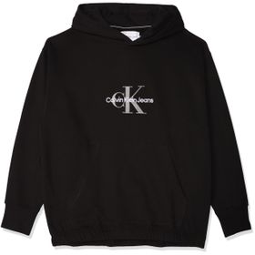 Calvin Klein Archıval Monologo Hoodie Siyah Erkek Sweatshirt
