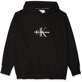 Calvin Klein Archıval Monologo Hoodie Siyah Erkek Sweatshirt
