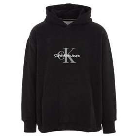Calvin Klein Archıval Monologo Hoodie Siyah Erkek Sweatshirt