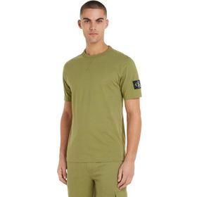 Calvin Klein Badge Yeşil Regular Tee Erkek T-shirt