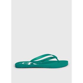 Calvin Klein Beach Monogram Fanfare Bright White Erkek Terlik