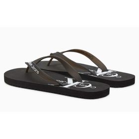 Calvin Klein Beach Monogram Siyah Erkek Terlik