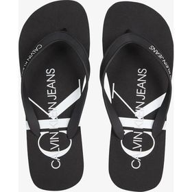 Calvin Klein Beach Monogram Siyah Erkek Terlik