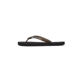 Calvin Klein Beach Monogram Siyah Erkek Terlik