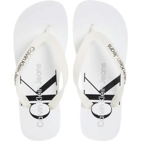 Calvin Klein Beach Sandal Monogram TPU Beyaz Renk Kadın Terlik