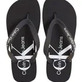 Calvin Klein Beach Sandal Monogram TPU Siyah Renk Kadın Terlik