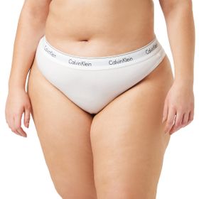 Calvin Klein Beyaz 100 Modern Pamuk Kadın Tanga