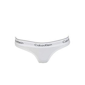Calvin Klein Beyaz 100 Modern Pamuk Kadın Tanga