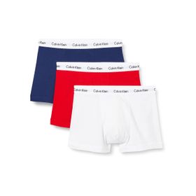 Calvin Klein Beyaz 3'Lü Erkek Boxer