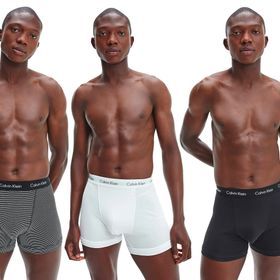 Calvin Klein Beyaz 3'Lü Erkek Boxer