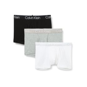 Calvin Klein Beyaz 3'Lü Erkek Boxer
