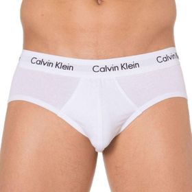 Calvin Klein Beyaz 3'lü Slip Erkek Boxer