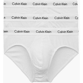 Calvin Klein Beyaz 3'lü Slip Erkek Boxer