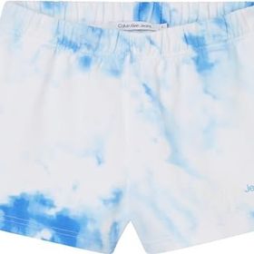 Calvin Klein Beyaz Aqua All Over Print Kadın Şort