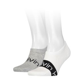 Calvin Klein Beyaz Erkek Footie Çorap