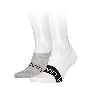 Calvin Klein Beyaz Erkek Footie Çorap