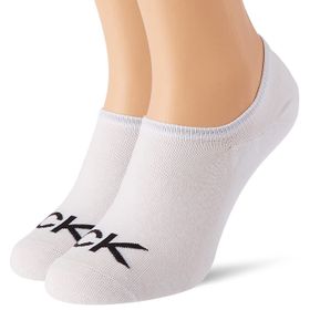 Calvin Klein Beyaz Erkek Footie Çorap