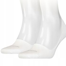Calvin Klein Beyaz Erkek Footie Çorap