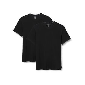 Calvin Klein Beyaz Kol Yuvarlak Yaka Kısa 2'li Erkek T-shirt