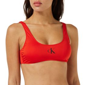 Calvin Klein BRALETTE-RP Kırmızı Kadın Bikini Üstü