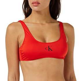 Calvin Klein BRALETTE-RP Kırmızı Kadın Bikini Üstü