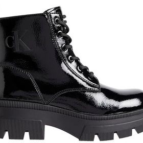 Calvin Klein Chunky Combat Laceup Boot Wn Siyah Kadın Bot