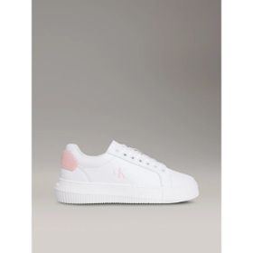 Calvin Klein Chunky Cupsole Ru Patch L Beyaz Kadın Sneaker