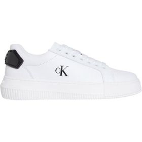 Calvin Klein Chunky Cupsole Ru Patch L Beyaz Kadın Sneaker