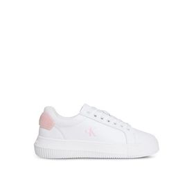 Calvin Klein Chunky Cupsole RU Patch LTH WN Beyaz Kadın Sneaker